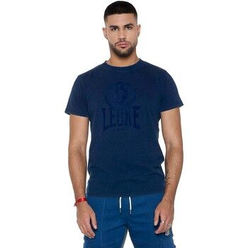Leone 1947 Camiseta Man Short Sleeves Indaco para hombre
