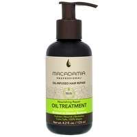 macadamia professional care and treatment nourishing repair oil treatment for medium to coarse hair 125ml