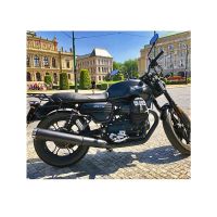silenciador de escape moto guzzi v 7 ie iii mistral exclusive par