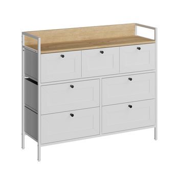 Cómoda Belaro 98 X 85 Cm Con 7 Cajones Vicco