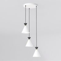 lampara de techo verusa ii blanco 3 luces