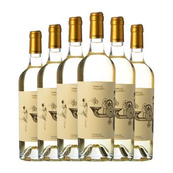 Torelló Vino Blanco Malvarel·lo Penedès 75 Cl 13.5% Vol. (caja De 6 Unidades)