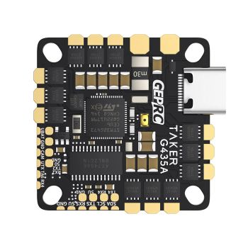 Controlador de vuelo AIO GEPRC TAKER G4 35A 4 en 1 ESC 2-4S de 25,5x25,5mm para dron de carreras FPV Cinelog25 V2
