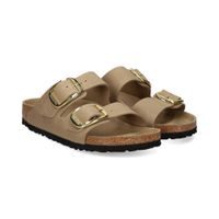 birkenstock sandalias planas mujer - beige talla 38n