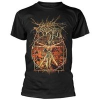 cattle decapitation camiseta vitruvian para mujer