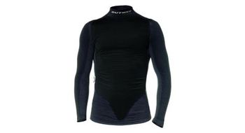 Outwet subzero xtex camiseta de manga larga de cuello alto negro