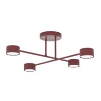 plafon de techo lim burdeos 4 luces