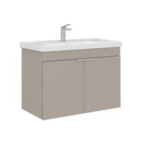 mueble para lavabo  - 80 x 45 x 58 cm - arena