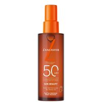 lancaster sun beauty fast tan optimizer satin dry oil spf50 150ml
