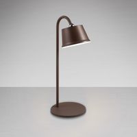 lampara de mesa recargable led cuco dim 3w