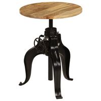 mesa de bar madera maciza de mango 60x76-110 cm vidaxl