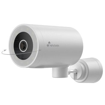 Nivian NVS-IPC-0H3-L Cámara Vigilancia IP WiFi Exterior QHD 2560x1440 Visión Nocturna a Color