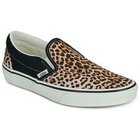 vans zapatos classic slip-on blackleopard para mujer