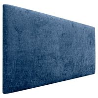 dhome cabecero de lana natural 110x60cm para camas 105110 - azul