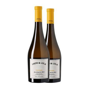 Paco & Lola Vino Blanco Vintage Rías Crianza 75 Cl 12.5% Vol. (pack De 2 Unidades)