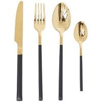 set 24 cubiertos acero inox