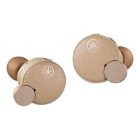 auriculares yamaha tw-e7b inalambricos bluetooth con cancelacion activa de ruido microfono y proteccion ipx5 beige