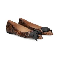love moschino bailarinas mujer - marron talla 37