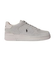 polo ralph lauren para hombre 809p13085002 zapatillas de piel masters gris 44 plano cordones casual