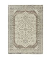 lua 3111 - plata - alfombra diseno oriental floral  100 poliester reciclado  interior y exterior