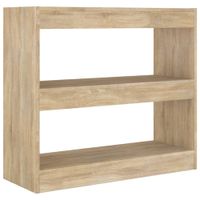 estanteriadivisor de espacios madera color marron 80x30x72 cm