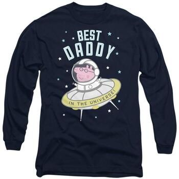 Dessins Animés Camiseta manga larga Best Daddy para hombre