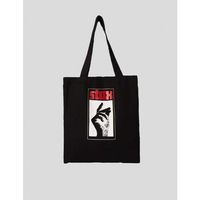 huf mochila tote stax black para mujer