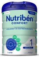 nutriben confort 1 leche anticolicos y antiestrenimiento 800 gr