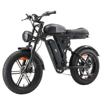 [DIRECTO UE] SINOHON AB20 Bicicleta eléctrica de doble batería 48V 36Ah (18Ah×2) Motor de 1000W Velocidad máxima recomen