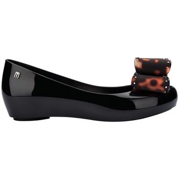 Melissa Bailarinas Ultragirl Classic Bow - Black/Tortoise Sheel para mujer
