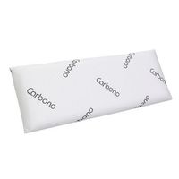 almohada viscoelastica negra de carbono  135 cm  antiacaros  moonia