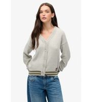 superdry para mujer w6110642a jersey slouchy gris m casual algodon