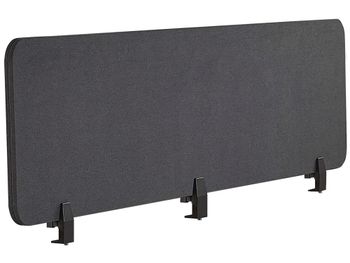 Panel separador gris oscuro 180 x 40 cm