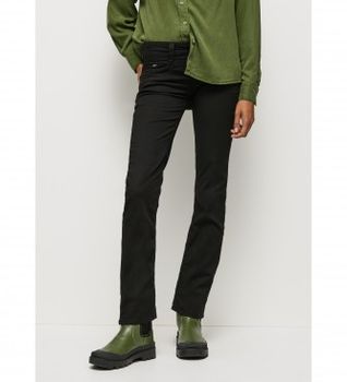 Pepe Jeans para mujer. PL204159XD9 Jeans Gen Negro (30/34), Casual, Modal, Sostenible