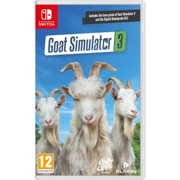 Juego Goat Simulator 3 para Nintendo Switch PAL EU - Nuevo Original Precintado