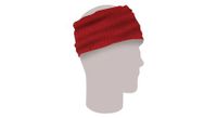 gargantilla unisex covid raidlight pass mountain france rosa