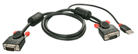 kvm system cable kvm switch combo series usb 1m