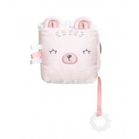 Cubo de peluche Bear with me Rosa