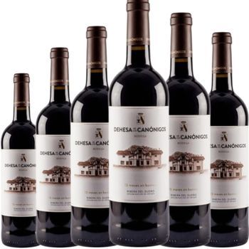 Dehesa De Los Canónigos 15 Meses Vino Tinto Ecológico Con Crianza 75 Cl 15 % Pack 6 Botellas