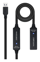 cable usb nano cable usb30 am - usb30 ah 150m negro alargador camplificador