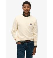 superdry para hombre m2014242a sudadera great outdoors beige xl casual algodon