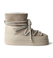 inuikii para mujer 10020030022 botas de piel classic gris 41 plano cordones casual
