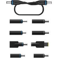 omnicharge oa53a003dc output  input tips set - black black