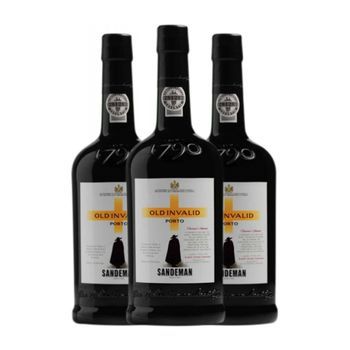 Sandeman Porto Vino Generoso Old Invalid Porto 1 L 19.5% Vol. (pack De 3 Unidades)
