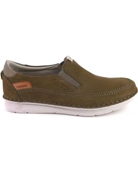 de FLUCHOS F2001 MOCASINES DE HOMBRE NOBUK TAUPE