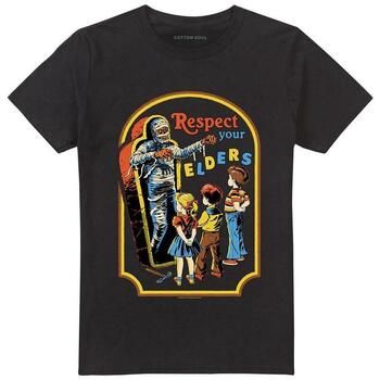 Steven Rhodes Camiseta Respect Your Elders para hombre