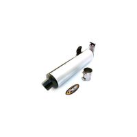 silenciador de escape yamaha fzr 600 -93 marving cilindrico