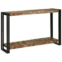 mesa consola 120 x 33 x 75 cm madera solida recuperada vidaxl