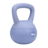 hot selling home fitness pesa rusa 2kg 4kg 6kg 8kg 10kg 12kgtraining gym strength floor protect pvc iron sand soft kettlebellsuperficie de caucho blando pesa