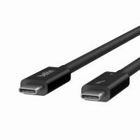 cable thunderbolt belkin inz003bt1mbk 1 m thunderbolt 4 40 gbits 100 w negro